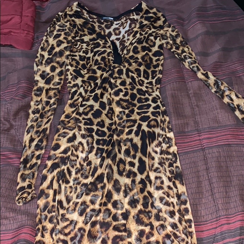 Sexy print dress